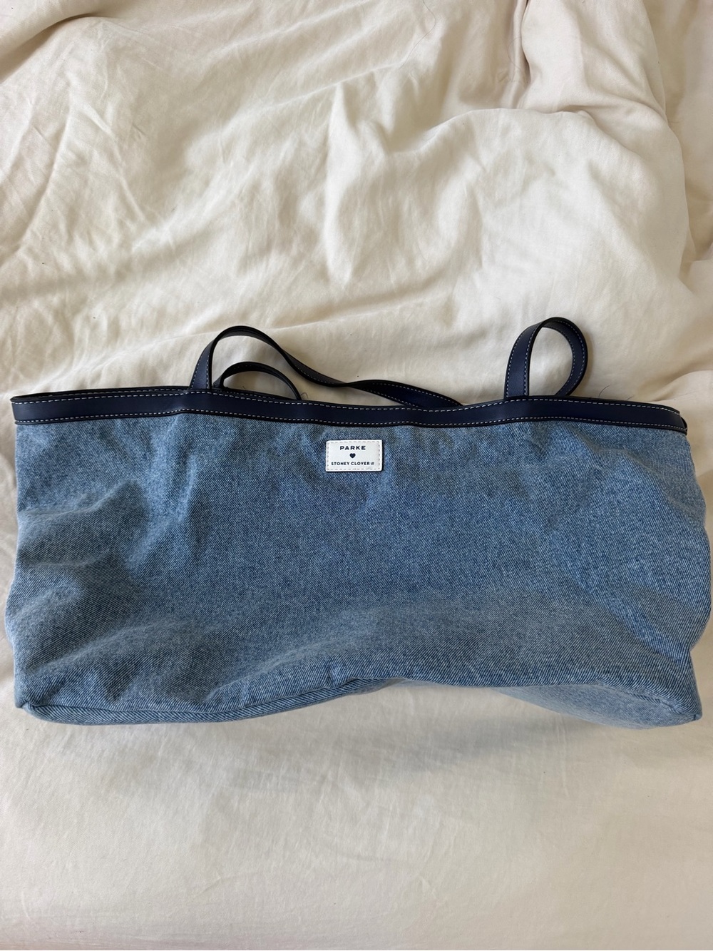 Parke X SCL Denim Tote - Picture 3 of 8